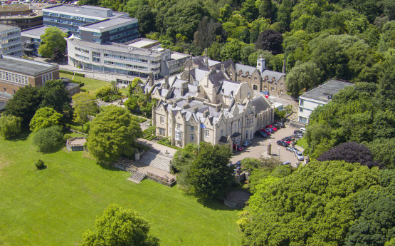 Singleton campus aerial shot