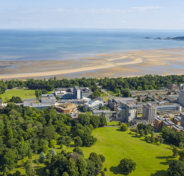 Arial photograph Singleton Campus