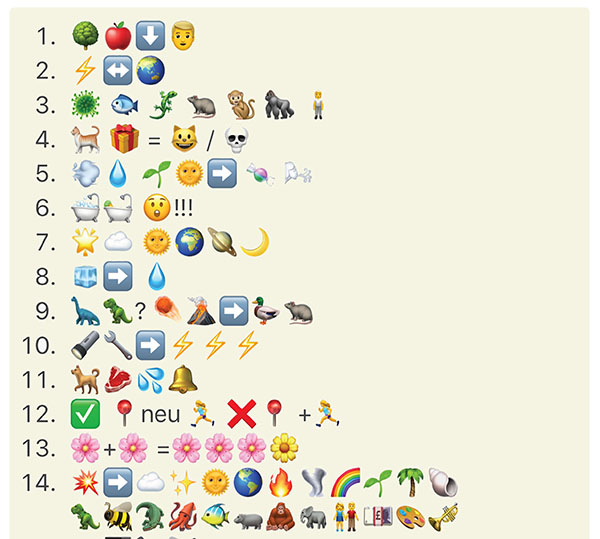 Emoji quiz