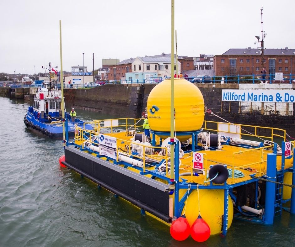 MPS Wave Sub Tow - Owen Howells Photography.