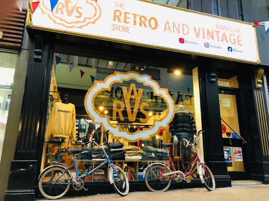 ravs retro and vintage clothing store, swansea