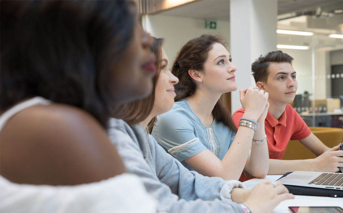 Students in class