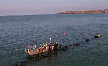 Picture showing Car Y Mor seaweed farm @Car-Y-Mor