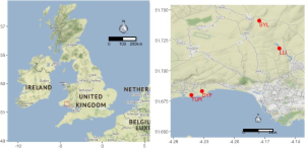 Site location map