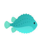 Project logo showing lumpfish cartoon 