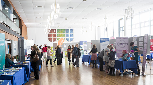 Exhibition in the Refectory, Fulton House, Singleton Campus 