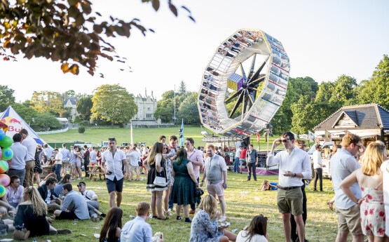 students at a summer ball