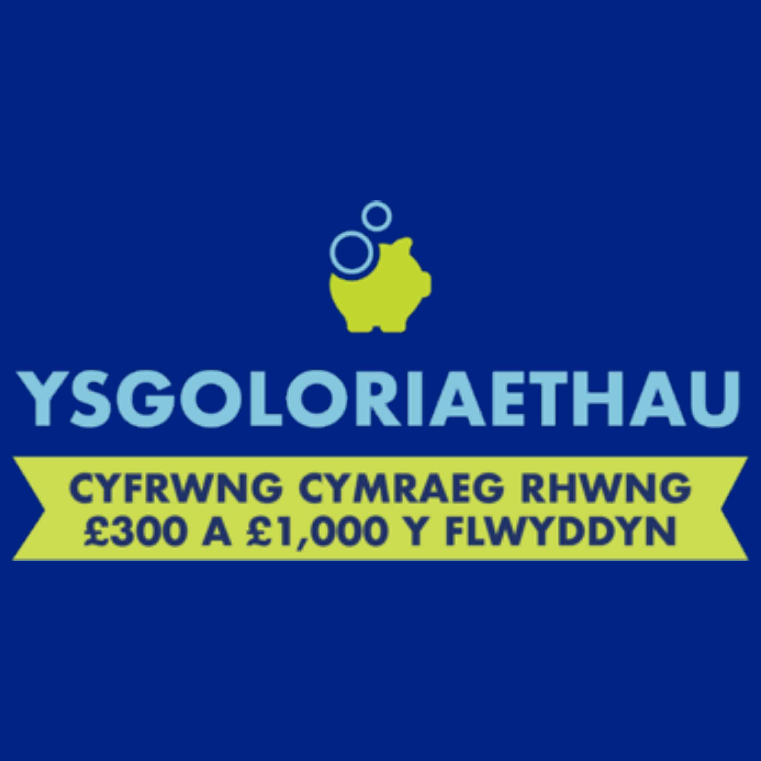 Ysgoloriaethau cyfrwng Cymraeg rhwng £300 a £1,000 y flwyddyn