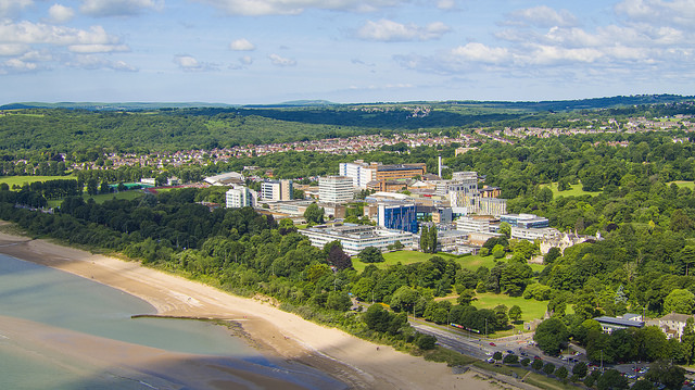 Arial shot of Singleton Campus