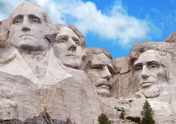 Delwedd o Mount Rushmore