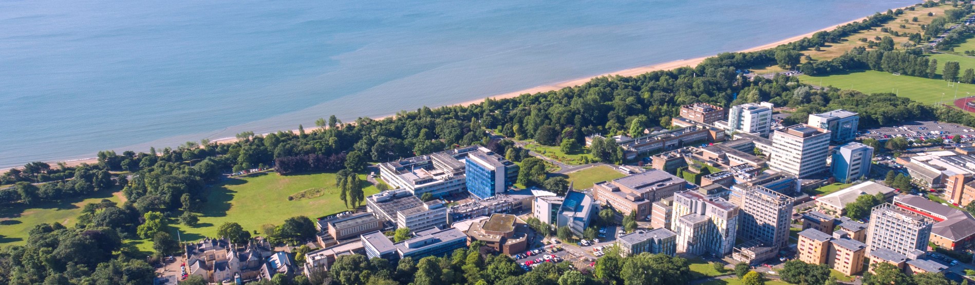 Aerial view of Singleton Campus. 