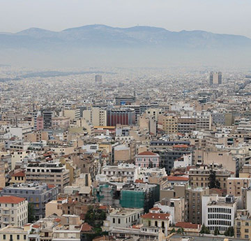 Athens sandstorm 