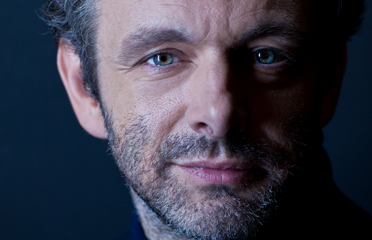 Portrait photograph of Michael Sheen