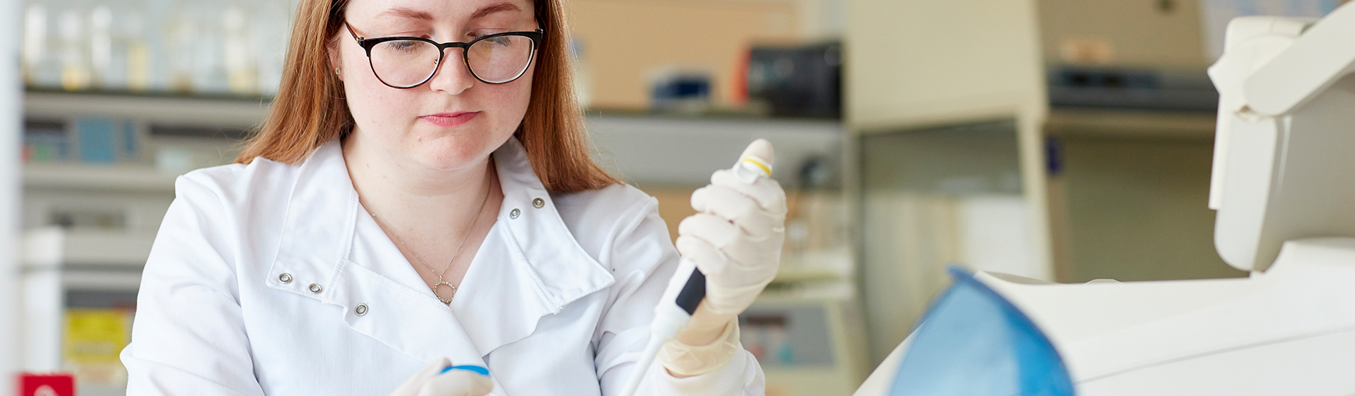 Students in lab