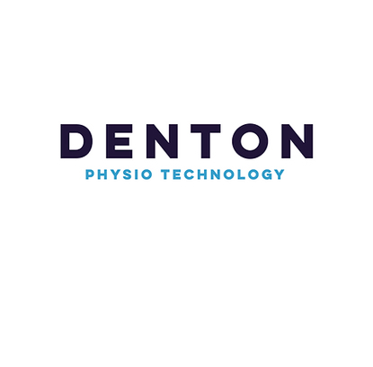  Denton RPA logo testun du ar gefndir gwyn