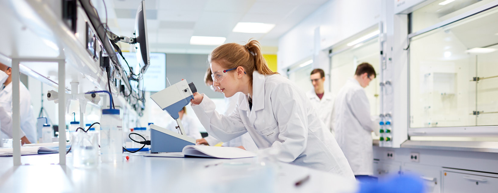 Students in Chemistry Lab