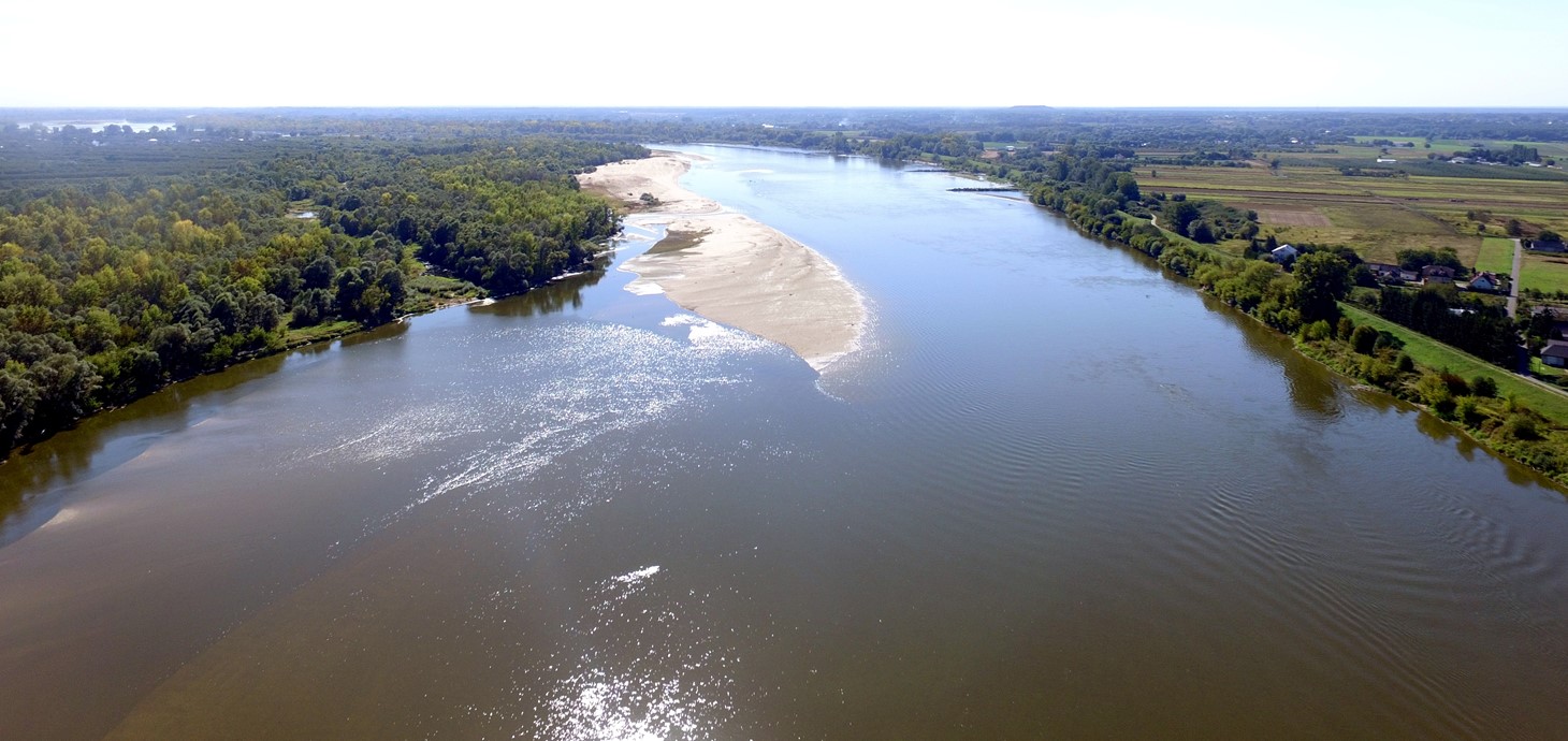 Afon Vistula, Gwlad Pwyl (Llun: Katazyna Suska).