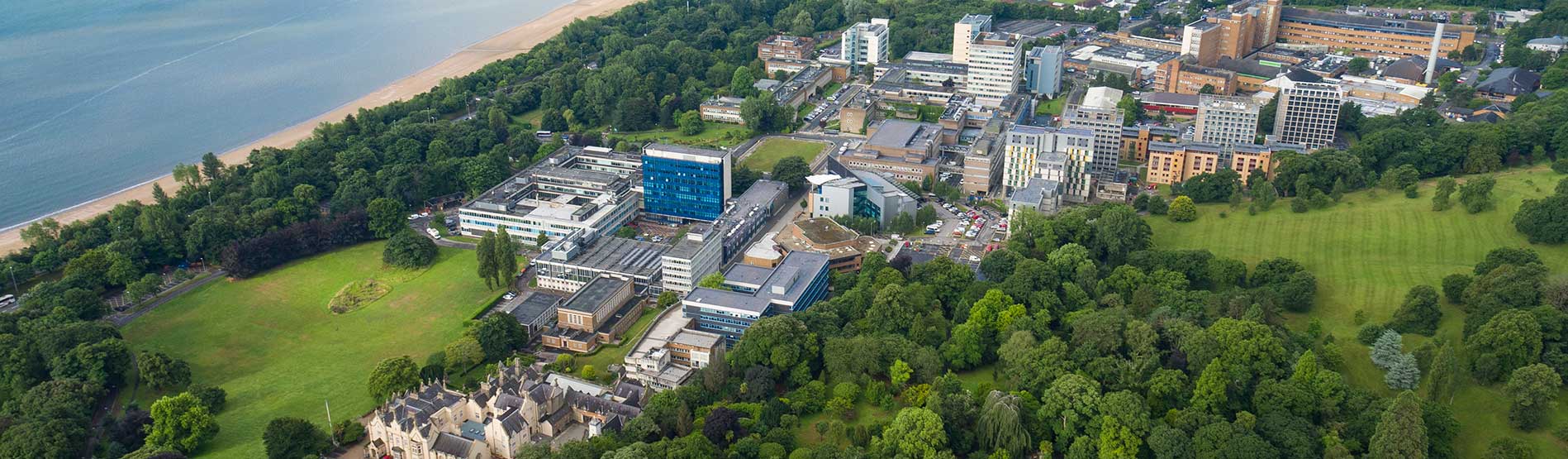 Singleton Park Campus aerial shot