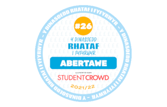 Logo Student Crowd Y Dinasoedd Rhataf I Fyfyrwyr