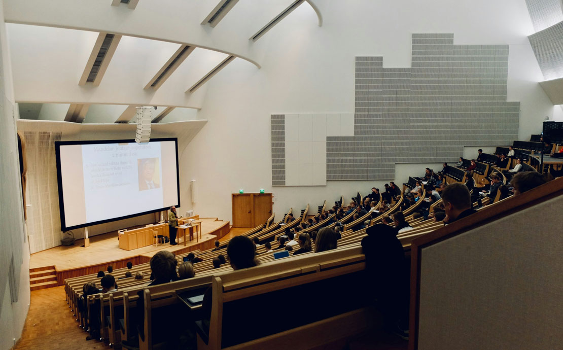 A lecture theatre