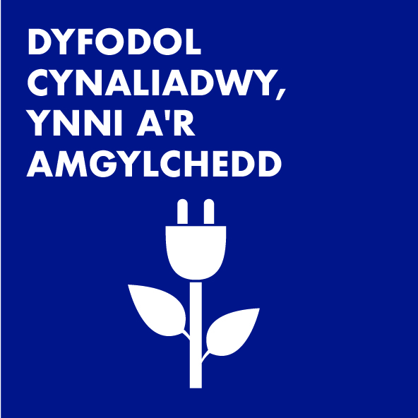 Eicon dyfodol cynaliadwy