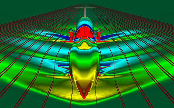 Deinameg Hylif Cyfrifiadurol delwedd o'r BLOODHOUND SSC