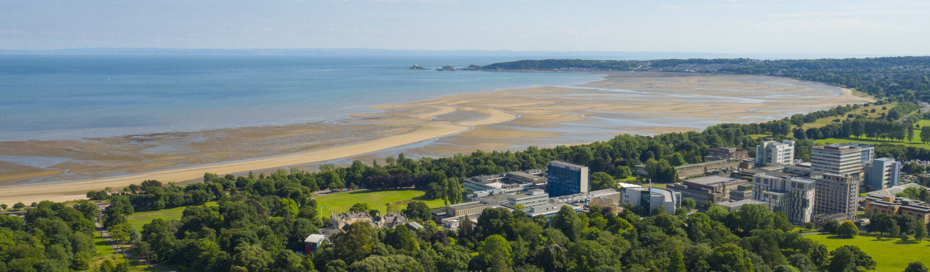 An aerial view of our Singleton campus.