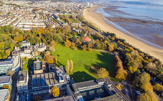 campus aerial image