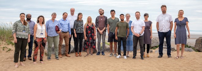 Participants at Swansea-Grenoble Postgraduate Research Showcase