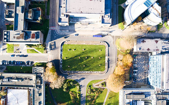 Singleton Campus aerial image