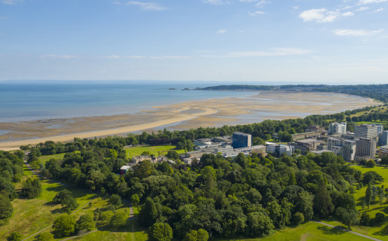 Aerial Image of Swansea City and Bay 