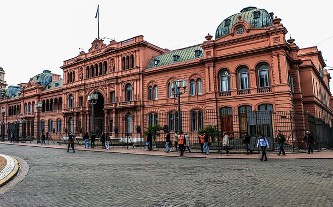 a panoramic view of buenos aires in argentina