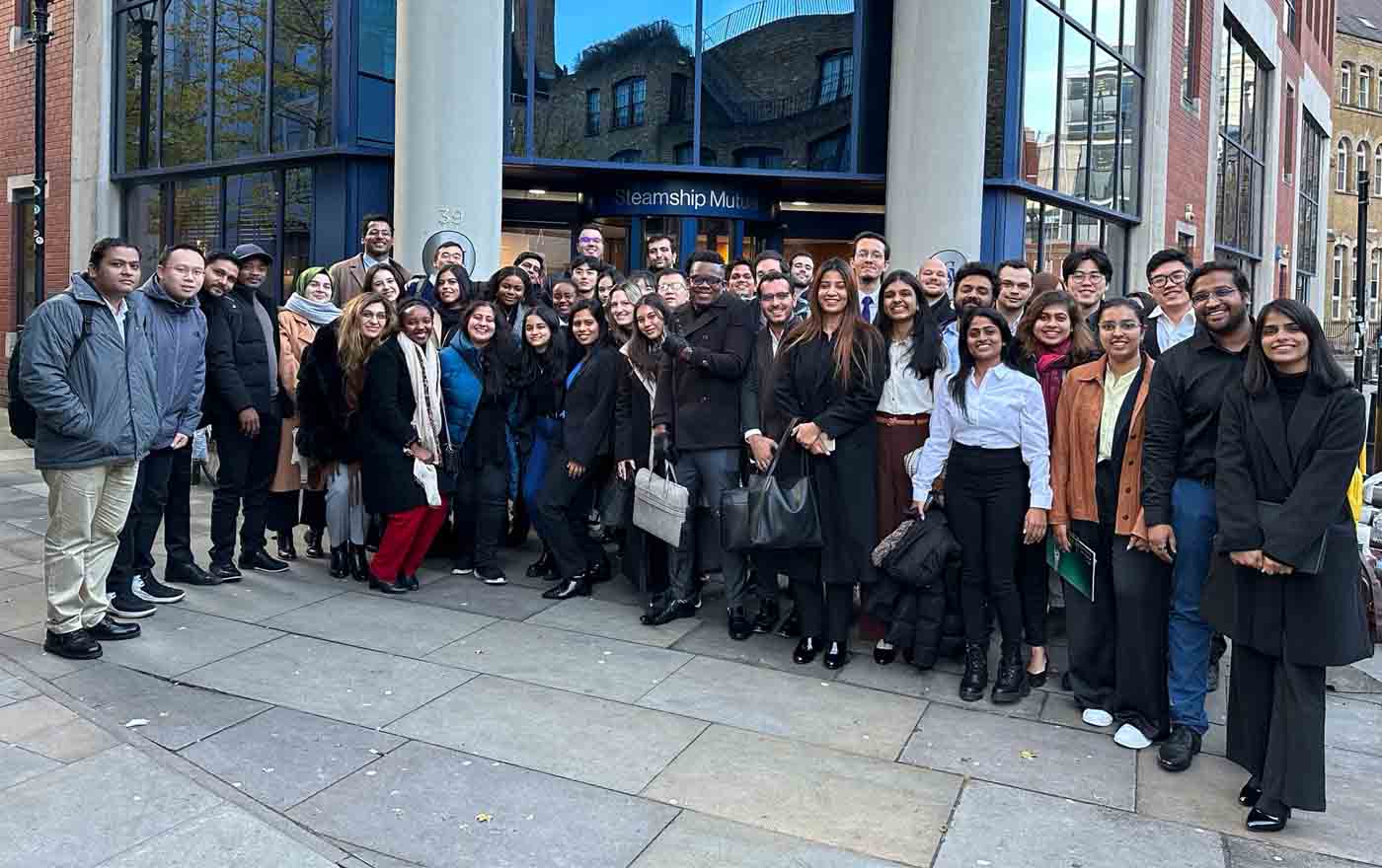 Swansea LLM Students Embark on Educational Trip to Steamship Mutual in London