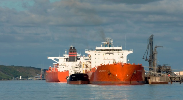 Vessels at berth Milford Haven