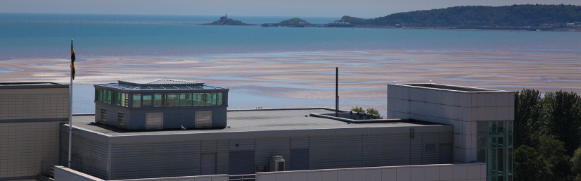 Rooftop view of the Institute of Life Science 1