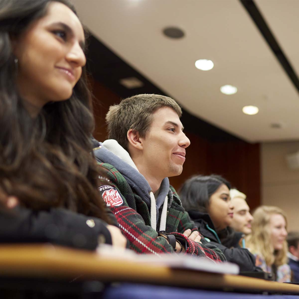 Students in class