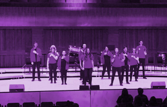 Show Choir in the Great Hall