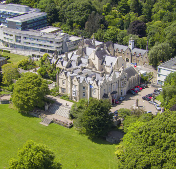 Aerial image of Singleton Campus