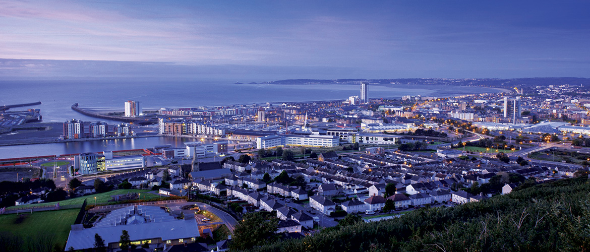 Picture of Singleton Campus overlooking the beach.