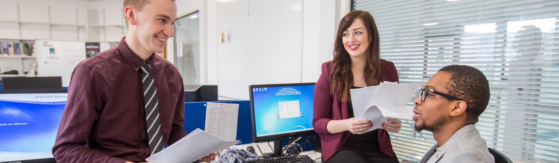 student smiling