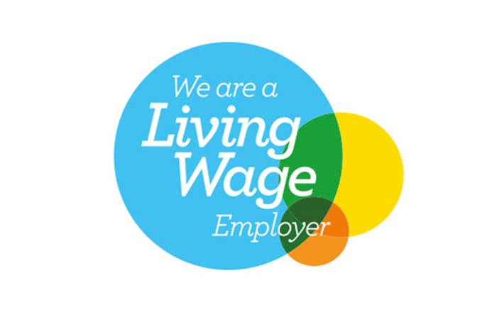 We are a Living Wage Employer logo