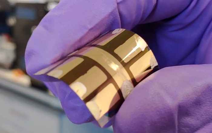 Flexible solar modules: developed at Swansea University, these can be printed directly onto a flexible base, allowing them to be manufactured more cheaply, and used for more applications, than traditional solar cells.