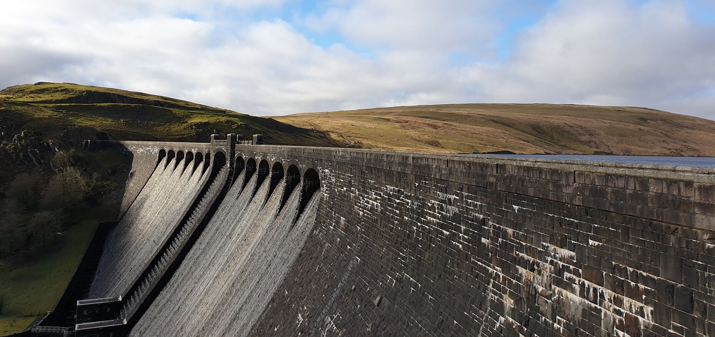 Claerwen Reservoir (picture Sara Barrento)