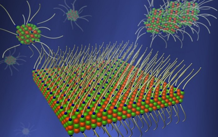 Image showing the synthesis of lead sulphide nanoparticles