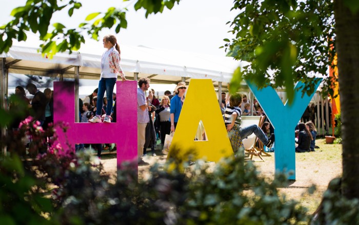 Large Hay letters