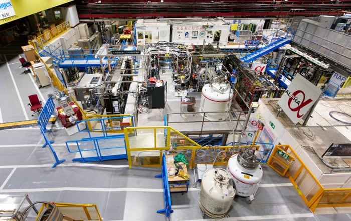 An aerial view of the ALPHA experimental area. Image credit: © CERN, Julien Marius Ordan.