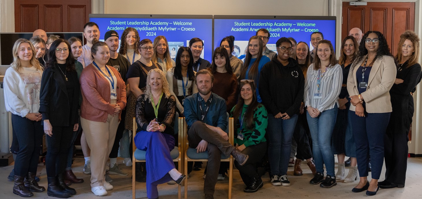 A group photo of staff, speakers and delegates at this year's leadership conference.