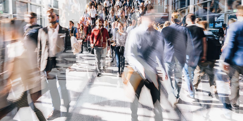 Crowd of people 