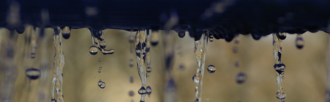 water going through a purification system