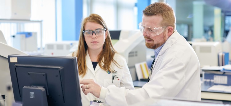 Research staff in a laboratory